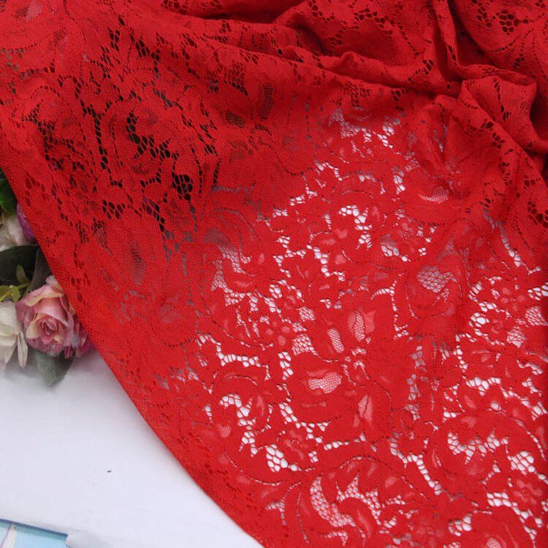 Lace Fabric Dress Eyelash for Women's Wear Wholesale Supplier 6